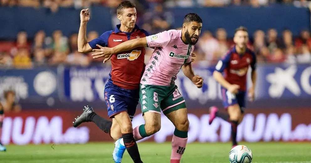 Nabil Fekir en una acci&oacute;n del partido. Foto: Real Betis