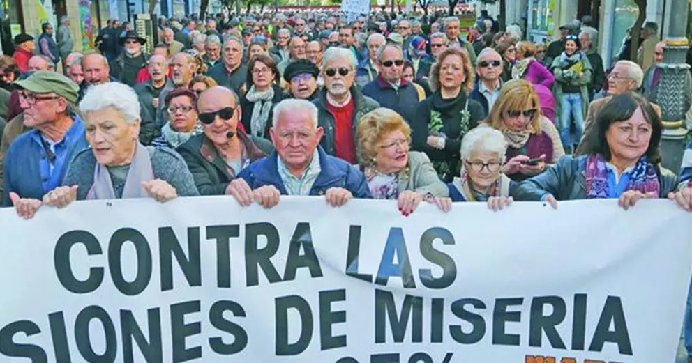 Manifestaci&oacute;n de pensionistas | Archivo