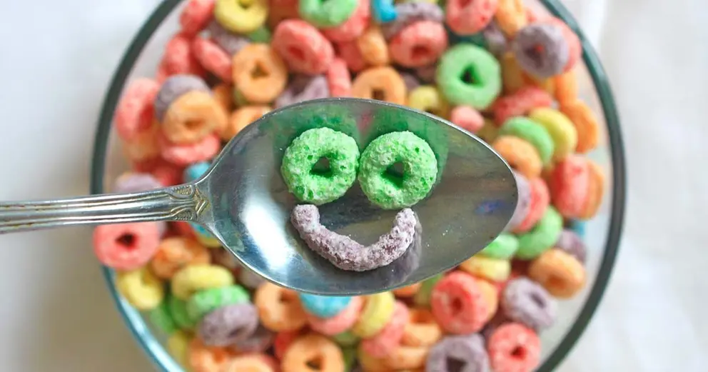 Cereals in bowl for breakfast