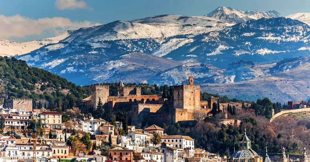 Alhambra in winter