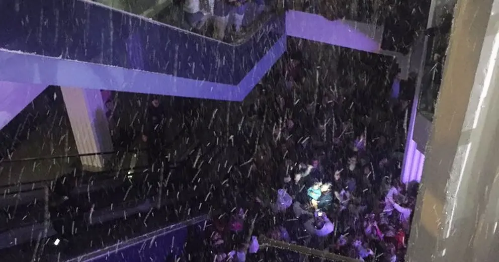 Gran Nevada en el centro comercial Los Cisnes de Jerez