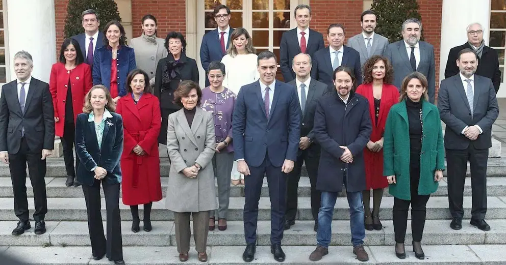 Pedro S&aacute;nchez y el Gobierno al completo