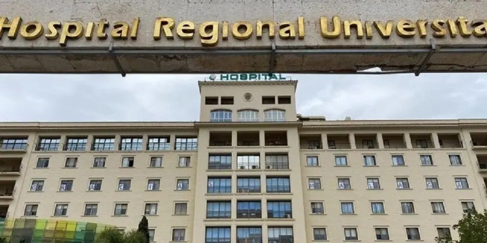 El Hospital Regional de M&aacute;laga