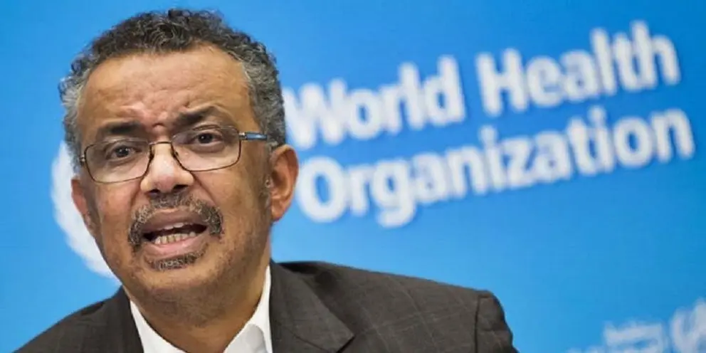 Geneva (Switzerland Schweiz Suisse), 30/01/2020.- Tedros Adhanom Ghebreyesus, Director General of the World Health Organization (WHO), talks to the media after the WHO's Emergency Committee meeting on the novel coronavirus (2019-nCoV), during a press conference, at the World Health Organization (WHO) headquarters in Geneva, Switzerland, 30 January 2020. The WHO has declared an global public health emergency over the outbreak of the Coronavirus. (Suiza, Ginebra) EFE/EPA/JEAN-CHRISTOPHE BOTT