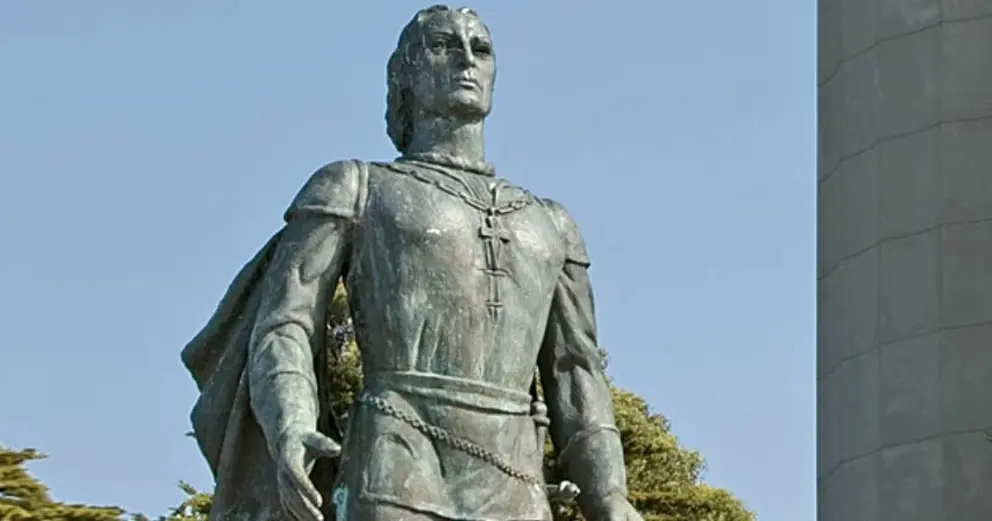 Estatua de Crist&oacute;bal Col&oacute;n en San Francisco - JAGA