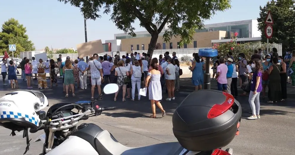 Manifestaci&oacute;n asilo San Jos&eacute; 