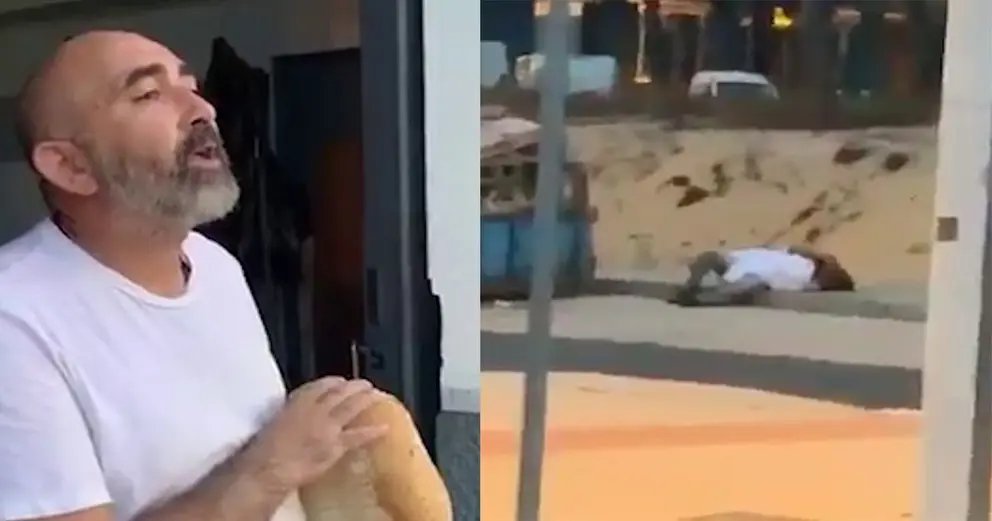 El panadero, cantando un fandango a los amantes.