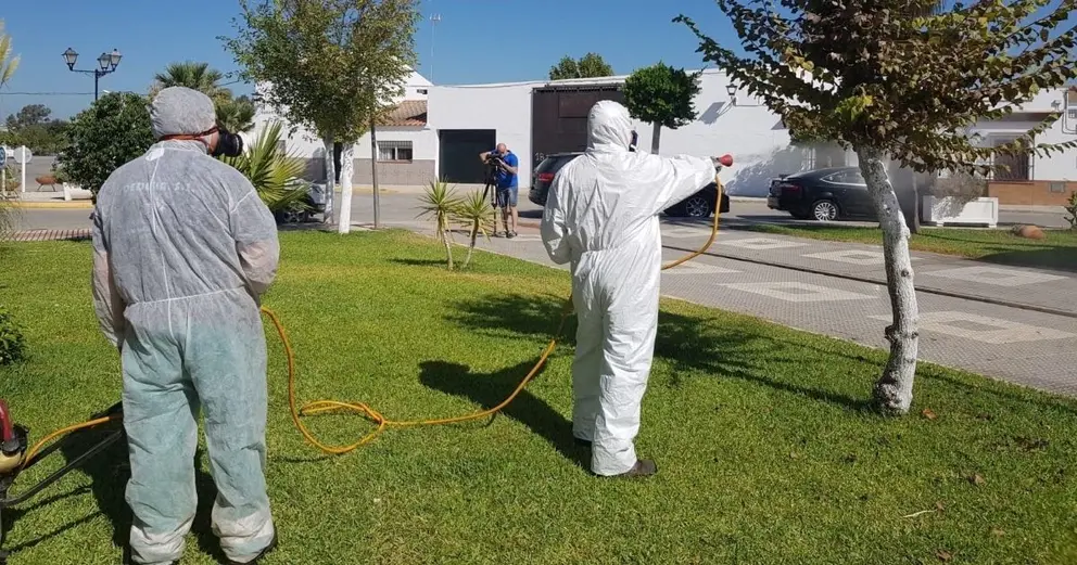 Fumigaci&oacute;n contra los mosquitos del Virus del Nilo