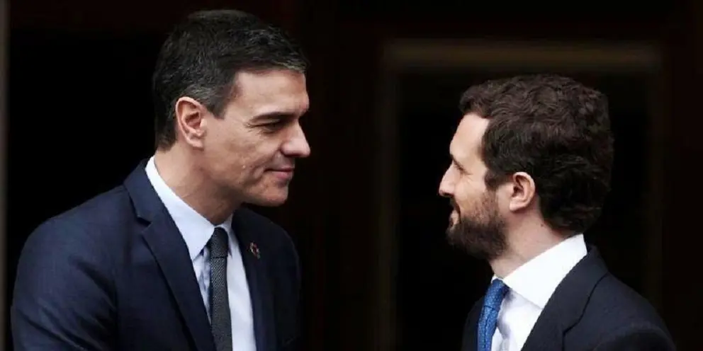 Pedro S&aacute;nchez y Pablo Casado 