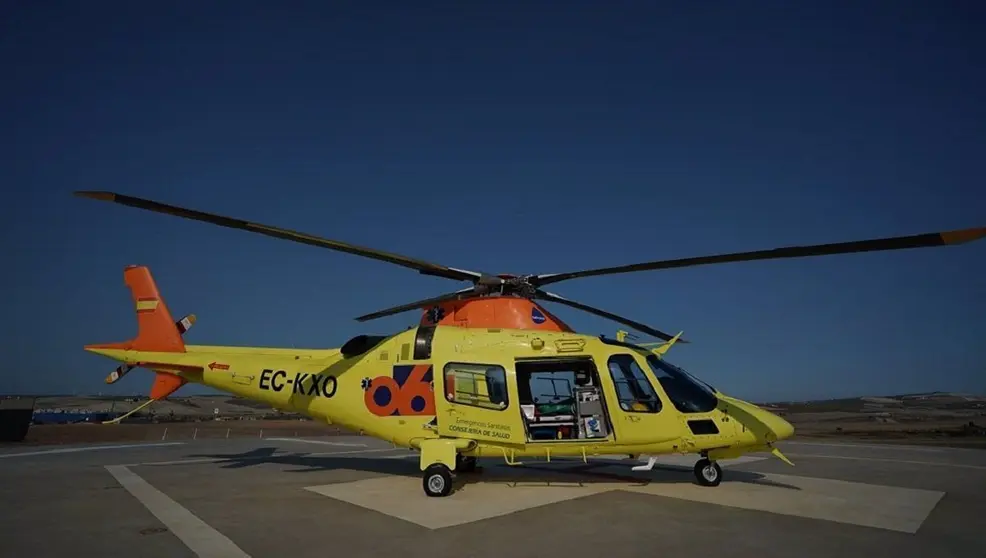 07/10/2020 Helic&oacute;ptero medicalizado del 061 en el helipuerto de Jerez
SALUD ESPA&Ntilde;A EUROPA ANDALUC&Iacute;A
SATSE