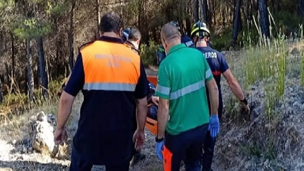 Rescate de una senderista herida en Laujar de Andarax | 112 Almer&iacute;a