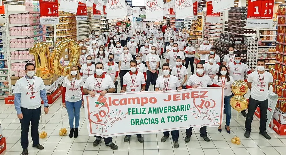 10&ordm; Aniversario de Alcampo Jerez