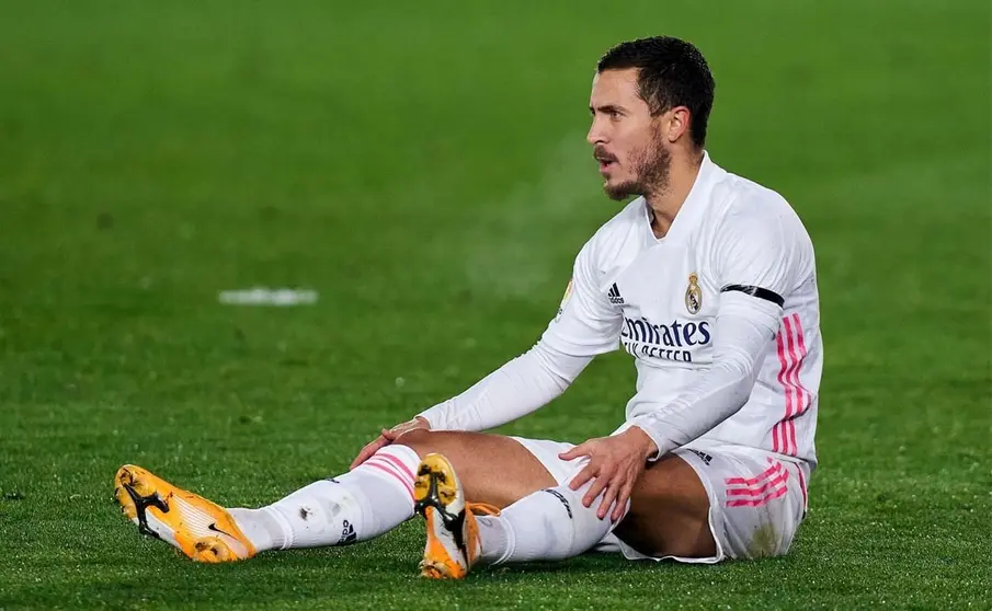 Eden Hazard con el Real Madrid 