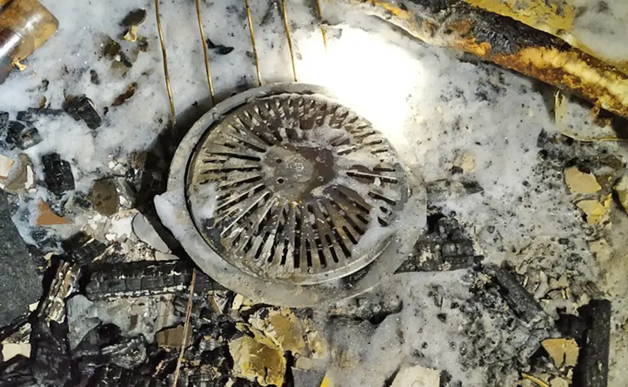 Incendio Estufa./ Imagen de Archivo