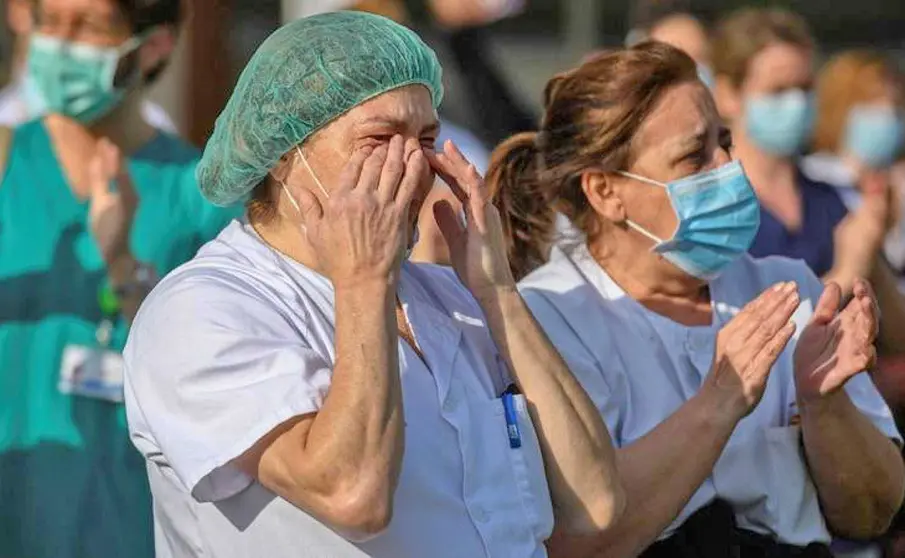 Sanitarios en la pandemia Covid-19