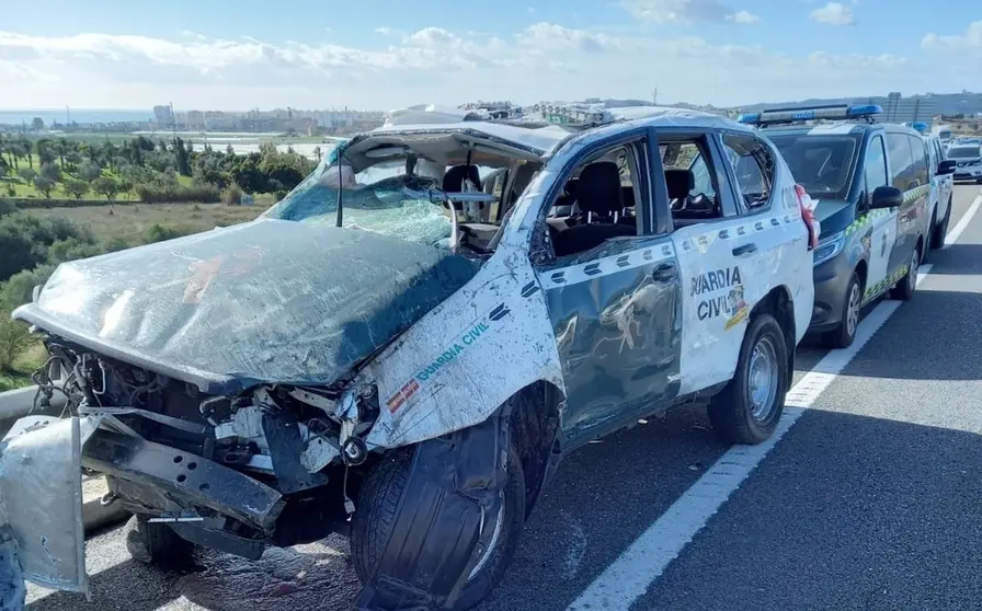 29/12/2020 Coche patrulla embestido en V&eacute;lez-M&aacute;laga
SOCIEDAD ANDALUC&Iacute;A ESPA&Ntilde;A EUROPA M&Aacute;LAGA
GUARDIA CIVIL