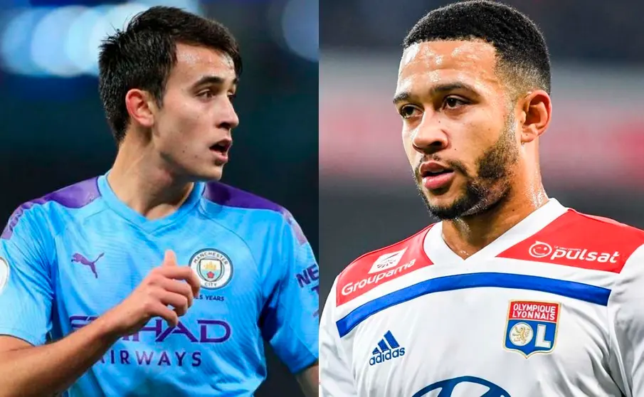 Eric Garc&iacute;a y Depay 