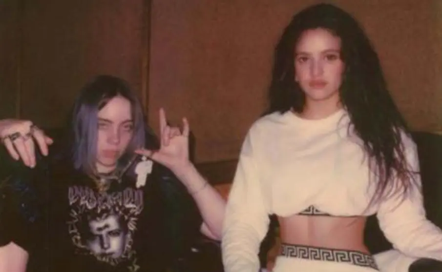 Rosal&iacute;a y Billie Eilish