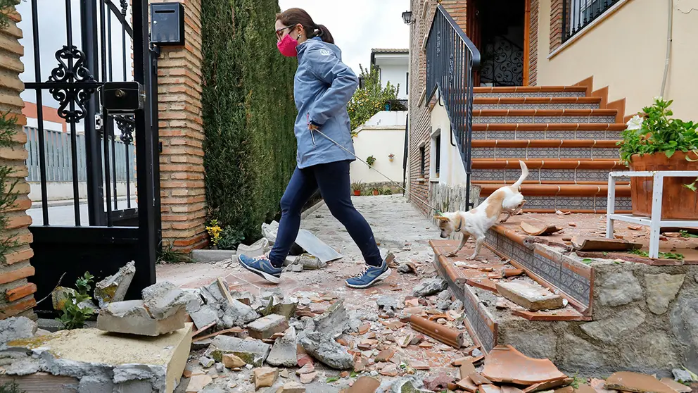 Terremoto en Santa Fe (Granada)./ EuropaPress