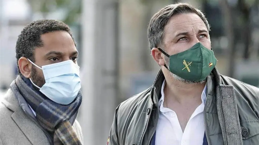 Santiago Abascal e Ignacio Garriga