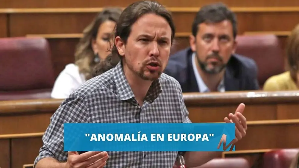 Pablo Iglesias, l&iacute;der de Unidas Podemos