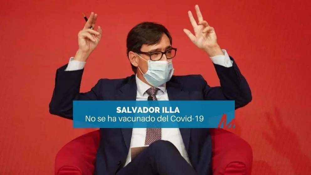 Salvador Illa, candidato del PSOE  las elecciones de Catalu&ntilde;a