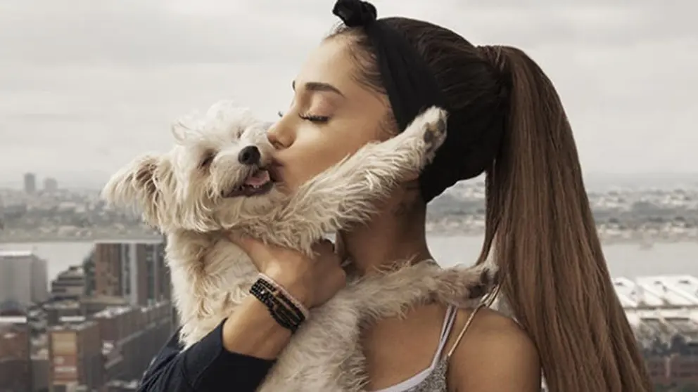 Ariana Grande, amante de los animales
