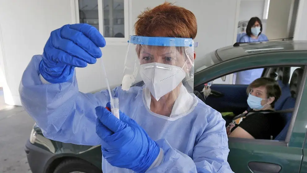 Resultado de una PCR en C&aacute;diz