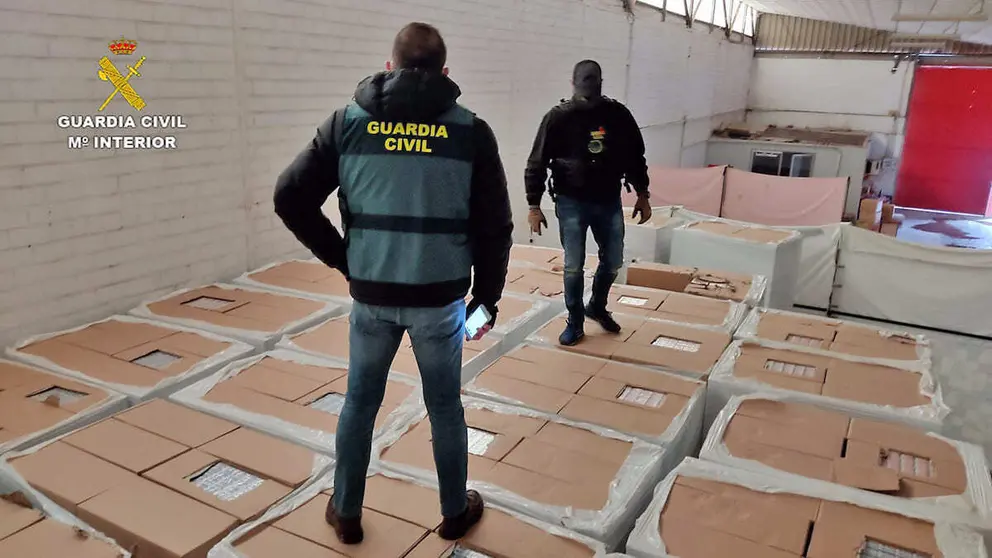 La operaci&oacute;n est&aacute; siendo coordinada por la Guardia Civil