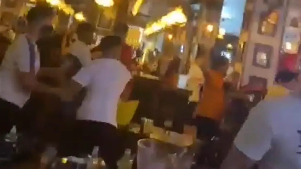 Tremenda pelea en Le Grand Caf&eacute; del barrio de Teatinos en M&aacute;laga