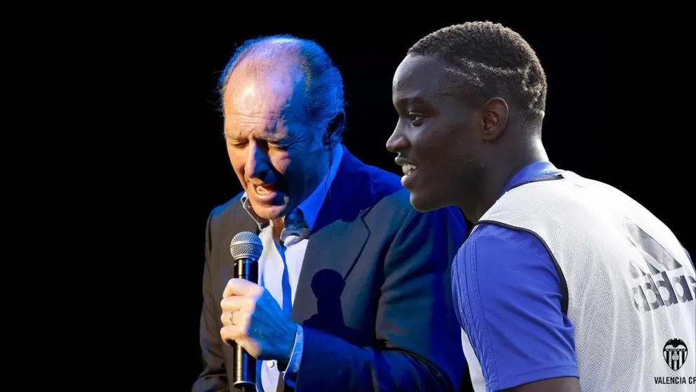 Jos&eacute; Manuel Soto y Mouctar Diakhaby