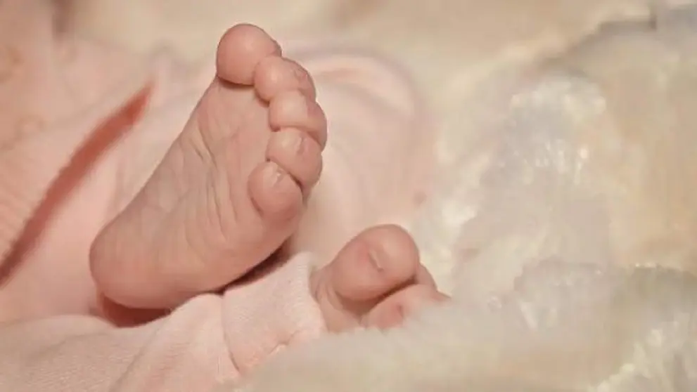 Un beb&eacute; reci&eacute;n nacido