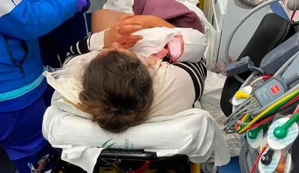 El parto que ha tenido lugar de madrugada en Chiclana