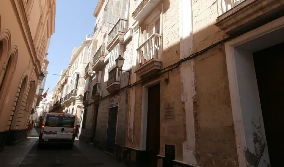 La calle Zaragoza, en C&aacute;diz