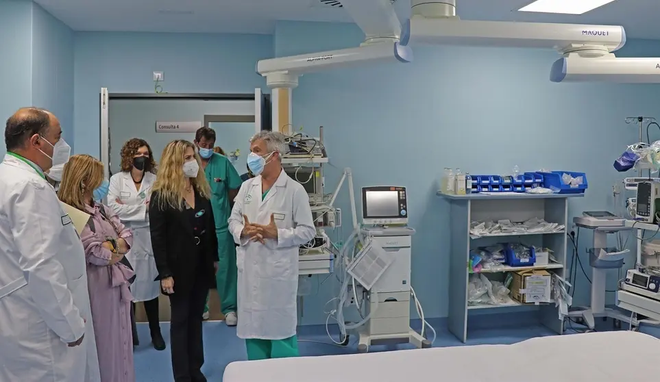 Visita de Ana Mestre al Puerta del Mar