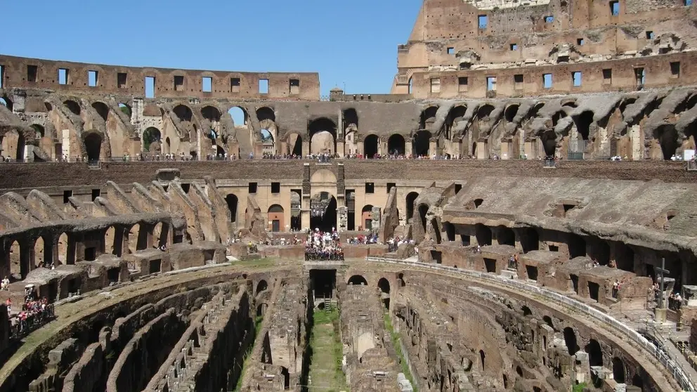 Interior del Coliseo de Roma
