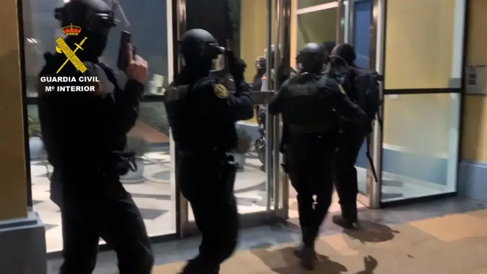 Operaci&oacute;n contra el tr&aacute;fico de drogas