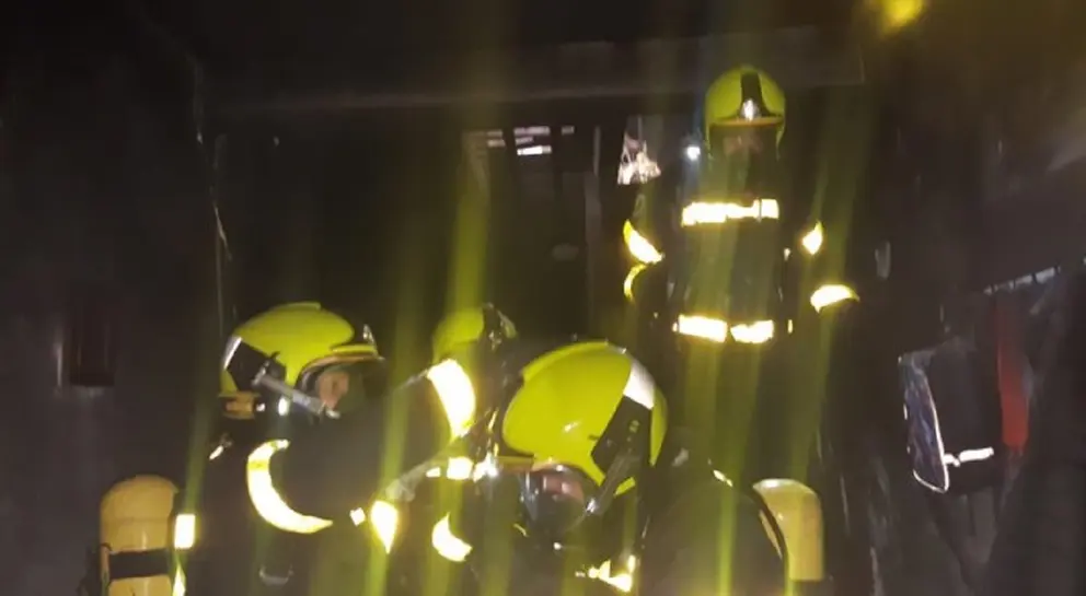 Incendio en una vivienda en C&aacute;diz
