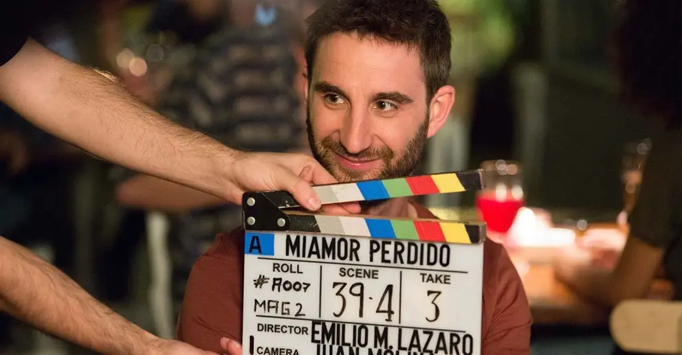 Dani Rovira en el rodaje de Mi amor perdido
