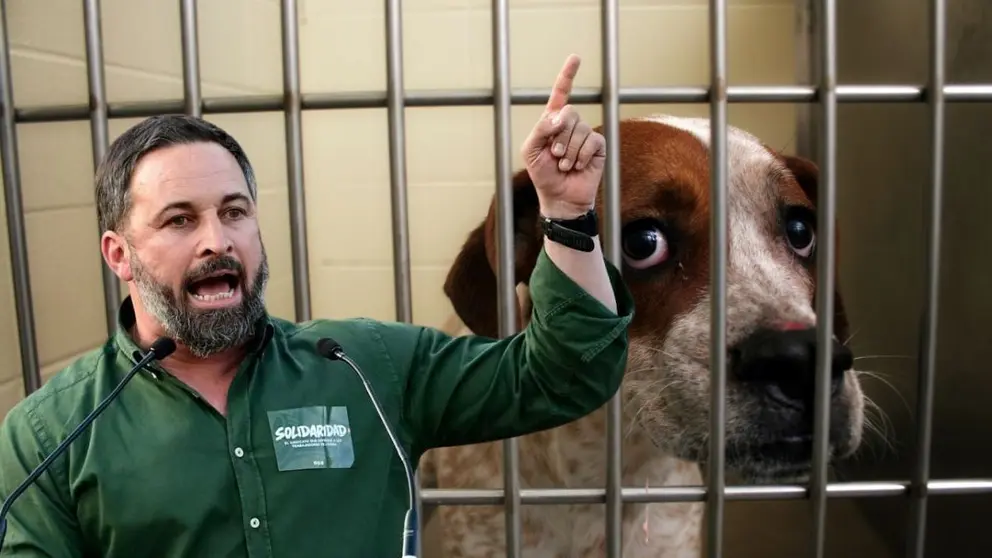Santiago Abascal Vox perros