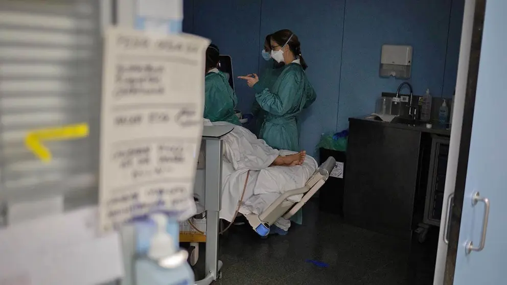 Hospitalizados por Covid-19 en Andaluc&iacute;a