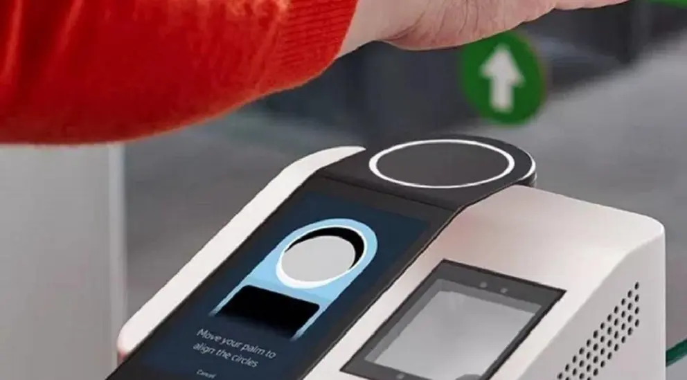 Amaz&oacute;n palma de la mano