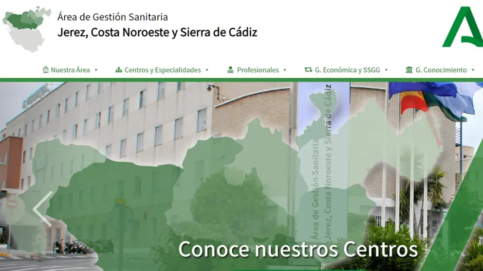 Nueva web &Aacute;rea de Jerez, Costa Noroeste y Sierra de C&aacute;diz