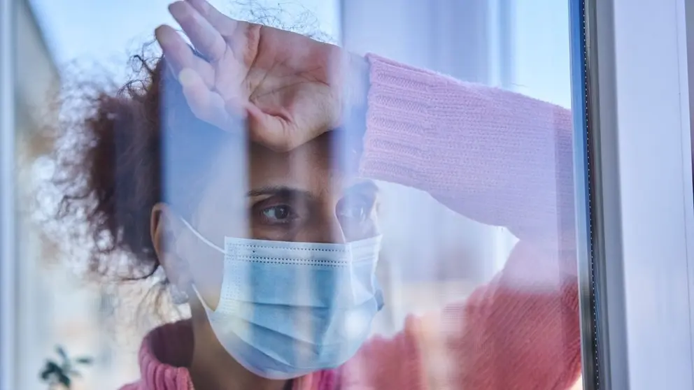 hospital covid-19 mascarilla paciente