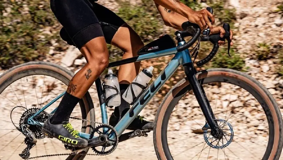 Imagen de archivo de un ciclista