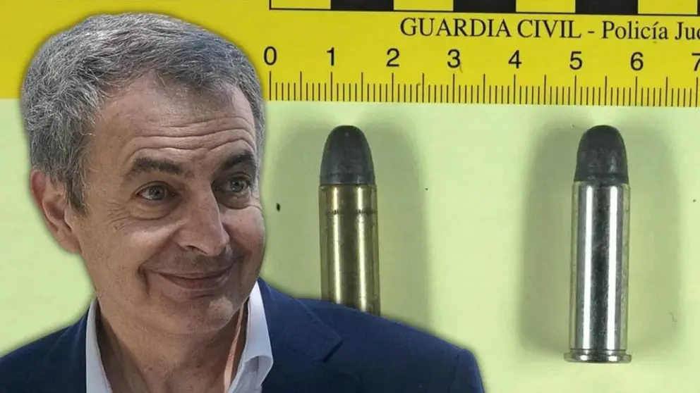 Balas enviadas a Zapatero 