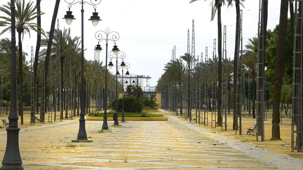 Parque Gonz&aacute;lez Hontoria, Jerez