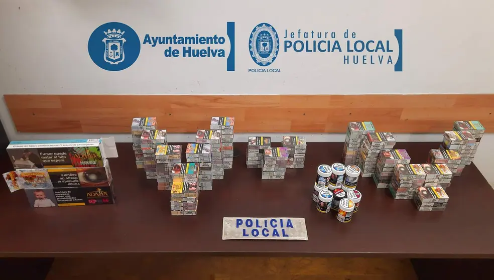 Venta de tabaco ilegal en Huelva