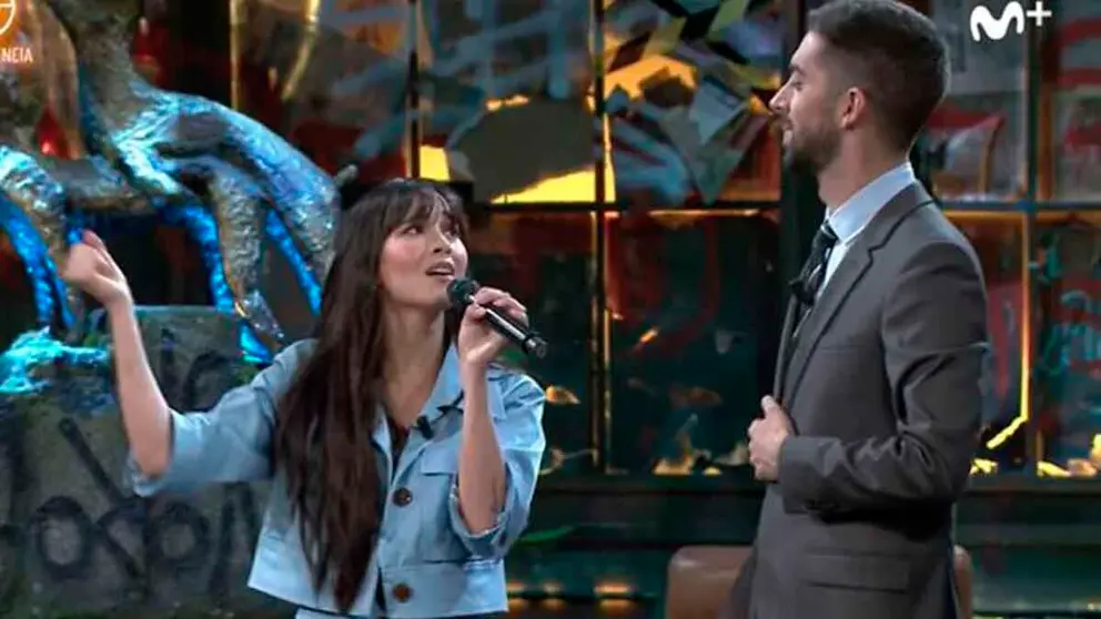 David Broncano y Aitana en La Resistencia