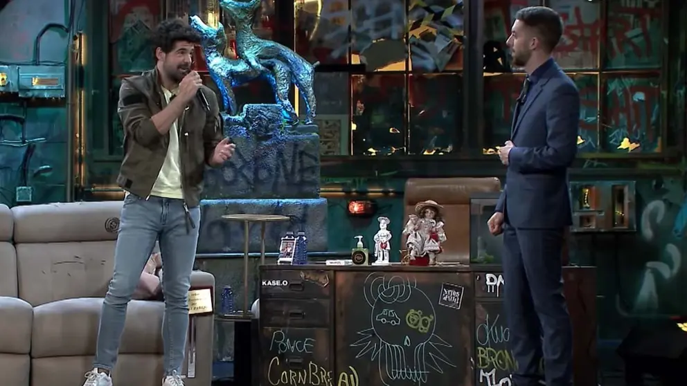 Miguel &Aacute;ngel Mu&ntilde;oz y David Broncano en La Resistencia